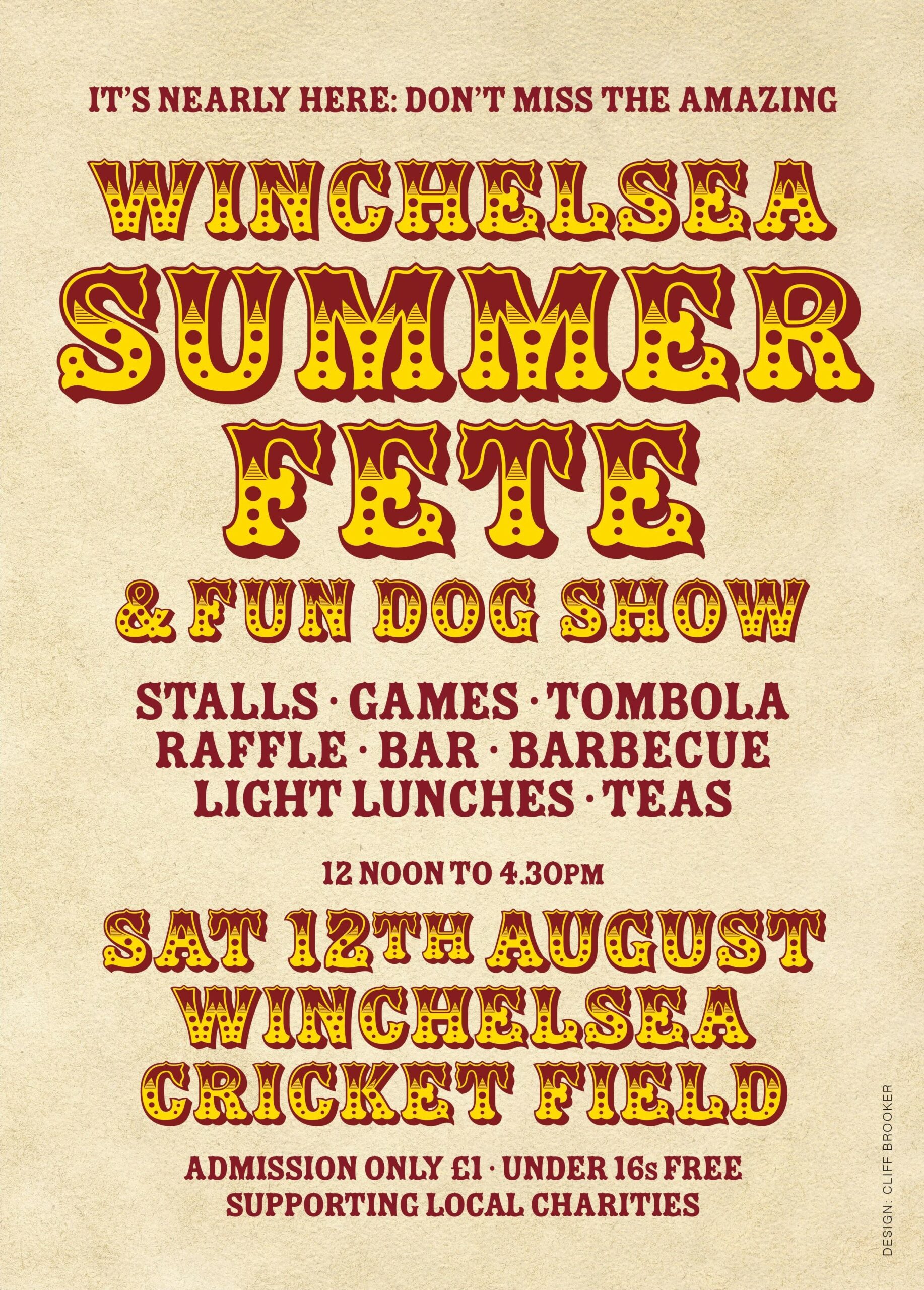 Winchelsea Fete flyer