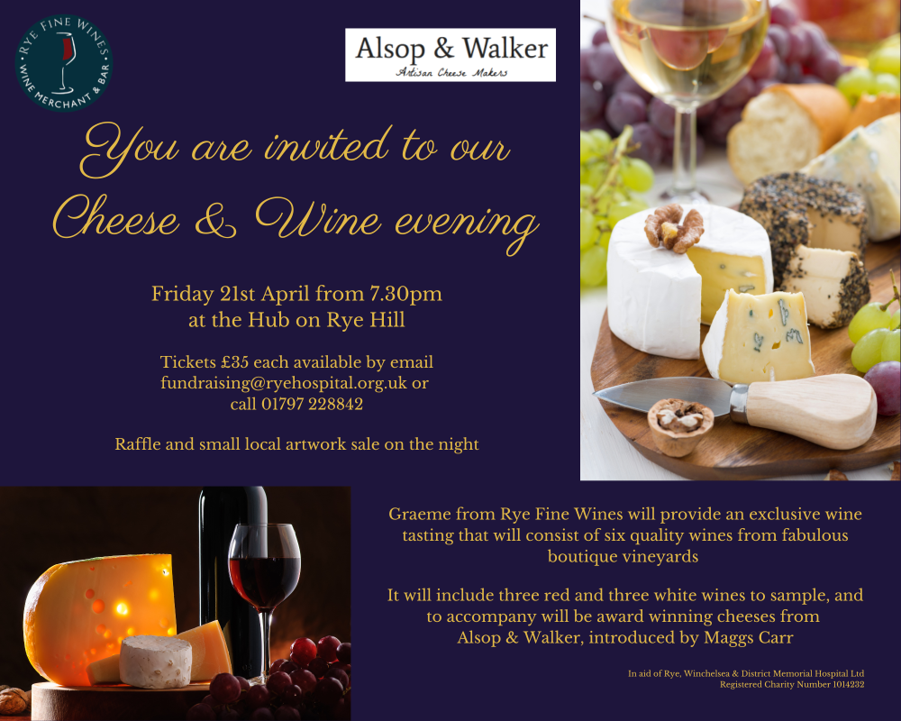 Cheese & Wine flyer