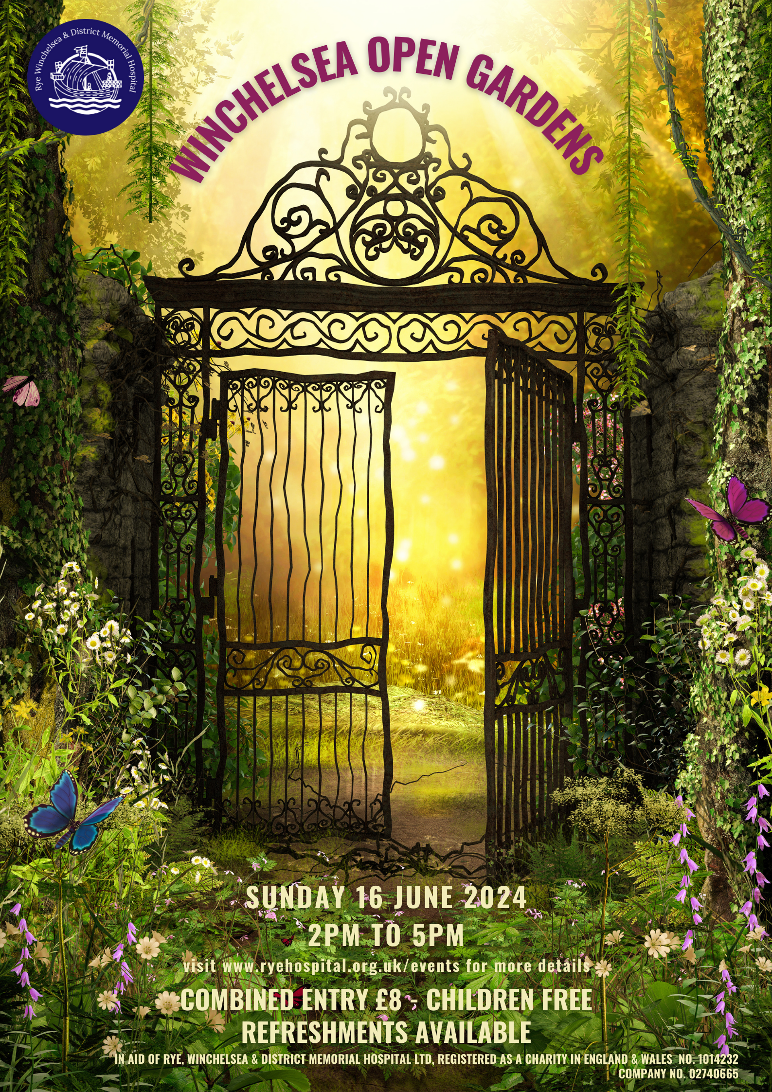 Image of garden advertising open gardens 2024