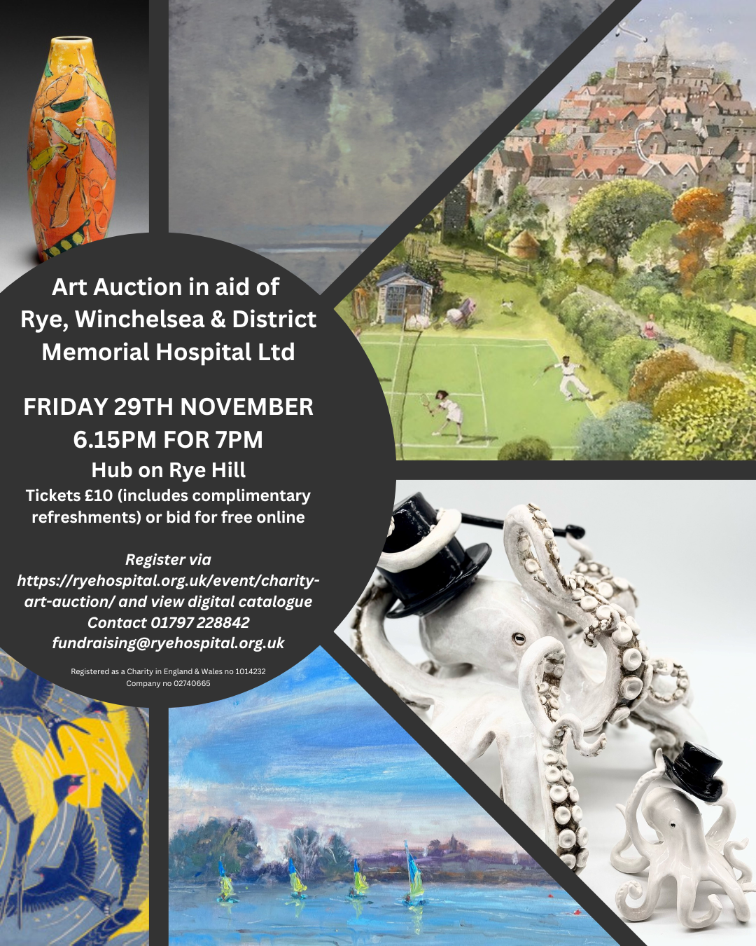 Charity Art Auction – The Hospital at Rye